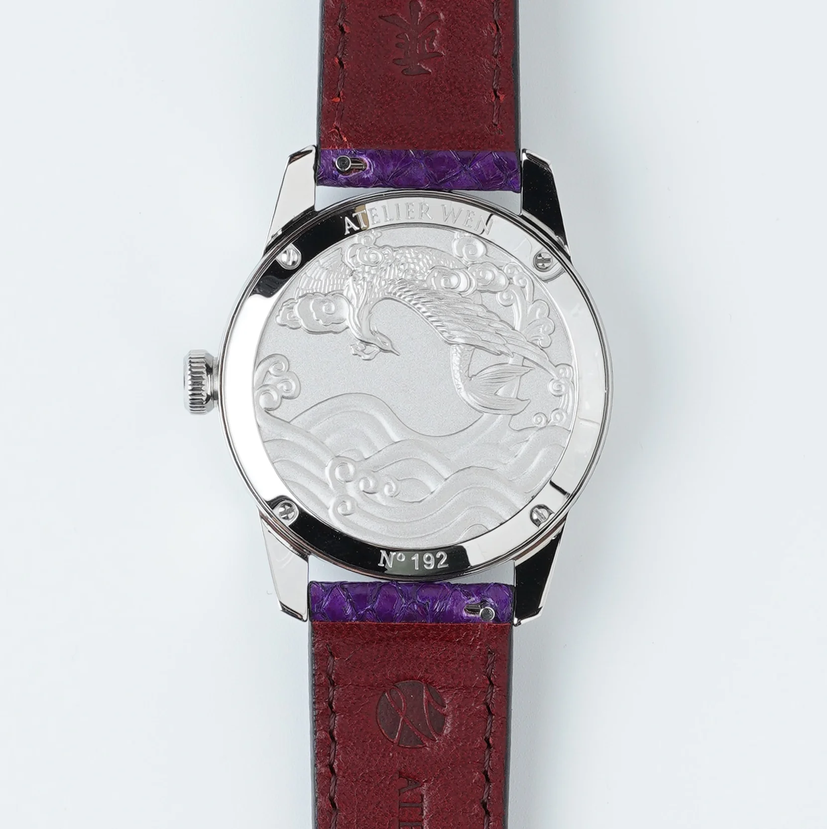 Purple Salmon Leather Straps - Image 10