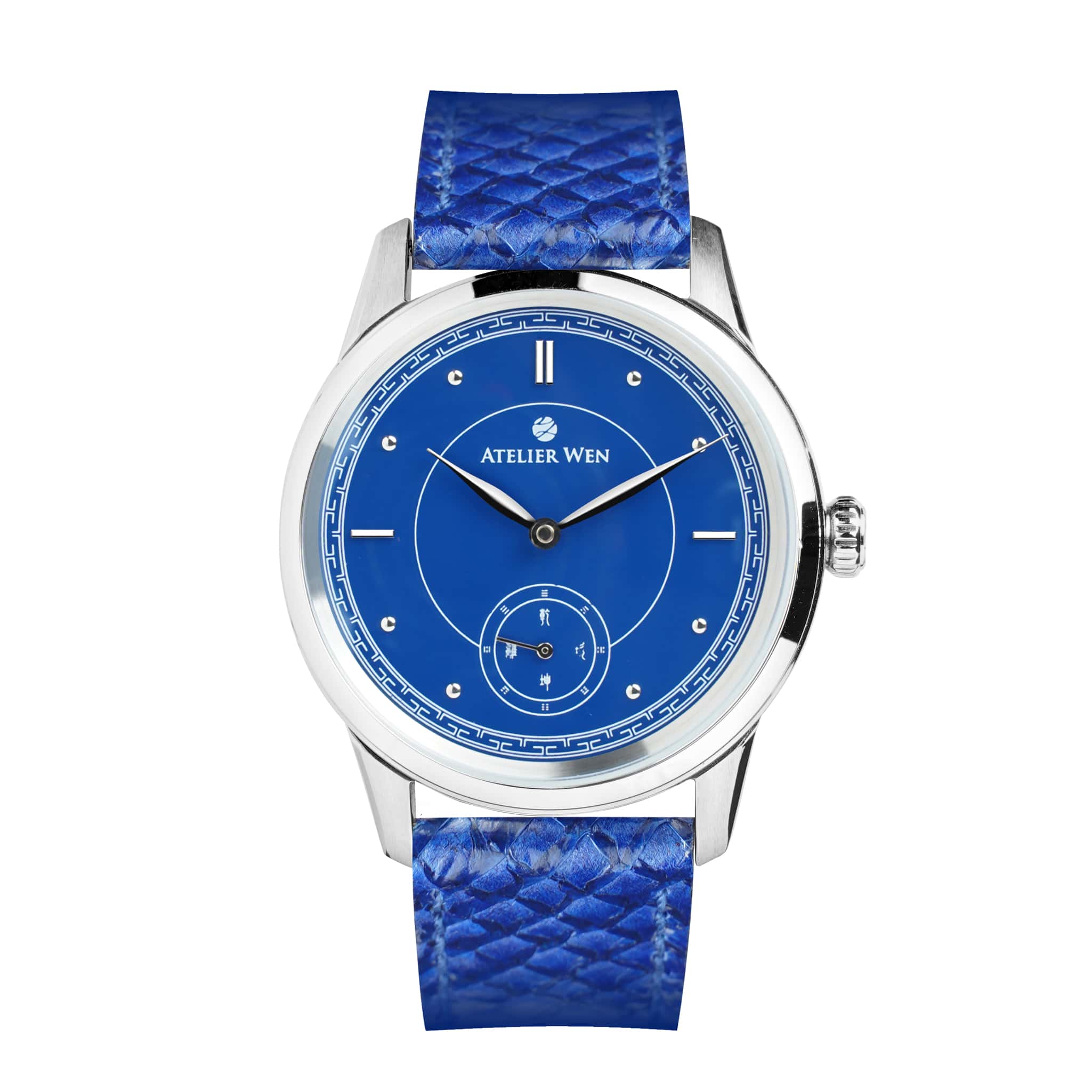 Blue Salmon Leather Straps - Image 7