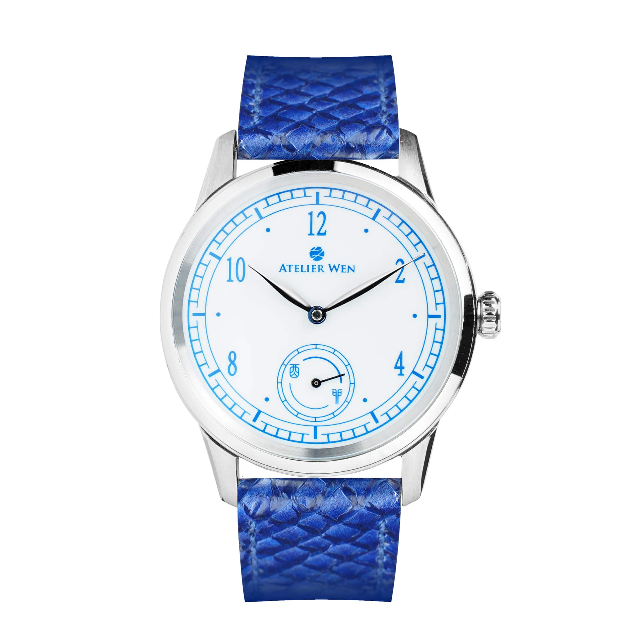 Blue Salmon Leather Straps - Image 8