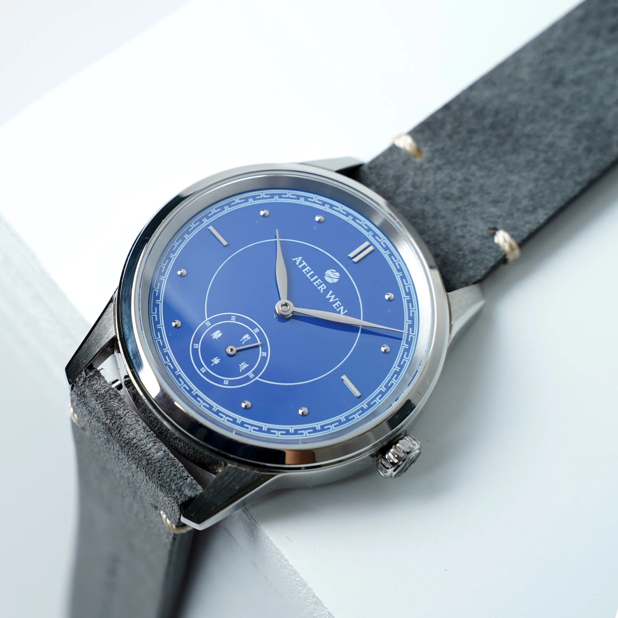 Pearl Grey Nubuck Strap - Image 5